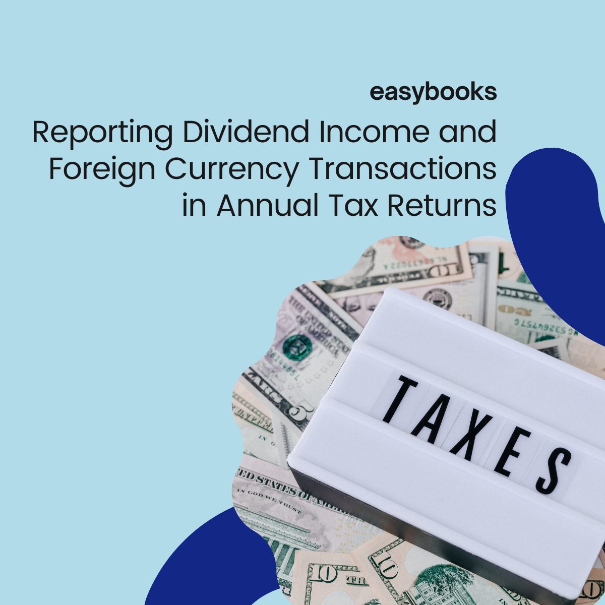 Reporting Dividend Income and Foreign Currency Transactions in Annual Tax Returns